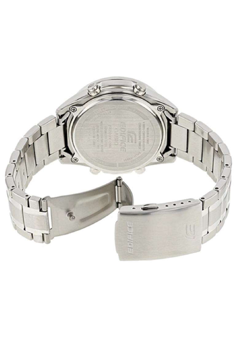 Casio Edifice EFV-C100D-2A Digital Analog Stainless Steel Strap Watch For Men-Watch Portal Philippines
