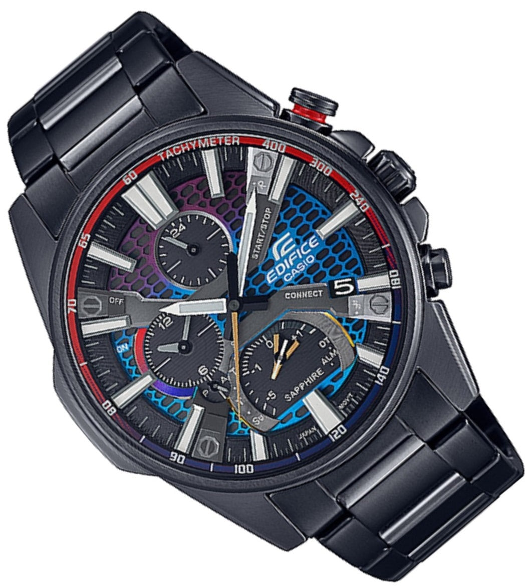 Casio Edifice EQB-1200HG-1A Chronograph Stainless Steel Strap Watch For Men-Watch Portal Philippines
