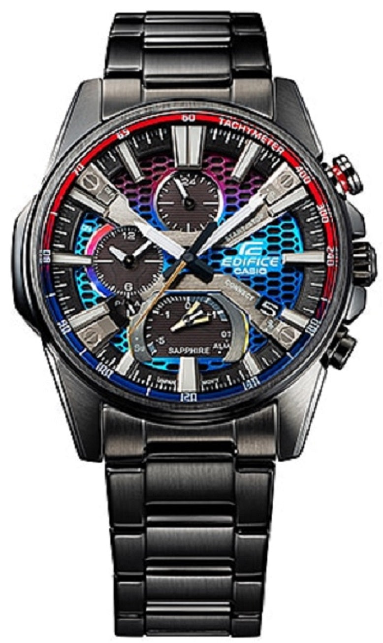Casio Edifice EQB-1200HG-1A Chronograph Stainless Steel Strap Watch For Men-Watch Portal Philippines