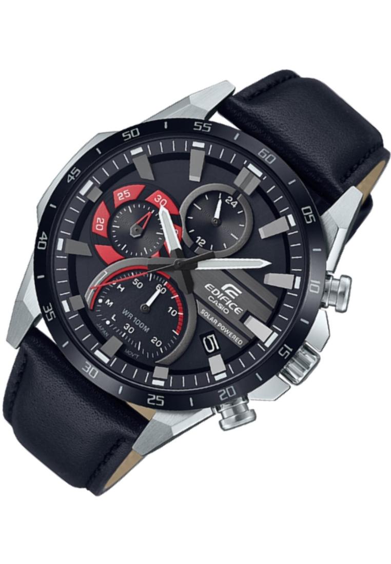 Casio Edifice EQS-940BL-1A Chronograph Solar Watch For Men-Watch Portal Philippines