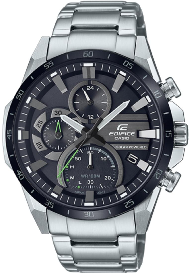 Casio Edifice EQS-940DB-1A Chronograph Solar Watch For Men-Watch Portal Philippines