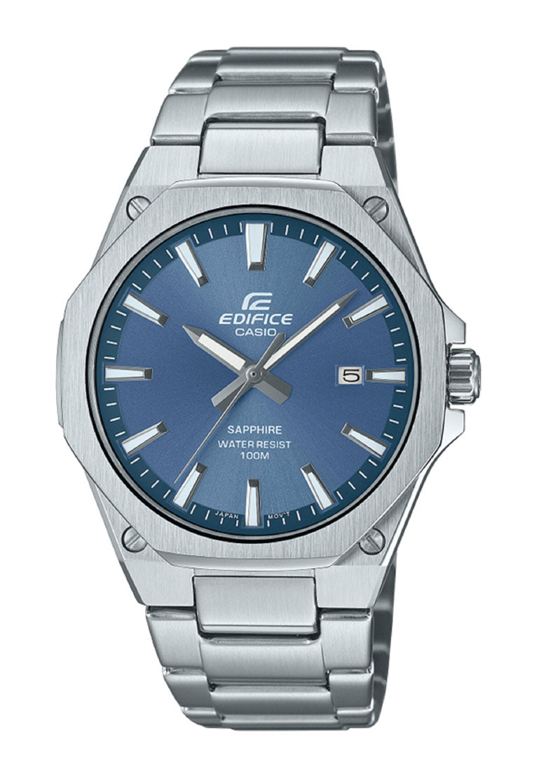 Casio EFR-S108D-2A Analog Stainless Steel Strap Watch for Men-Watch Portal Philippines