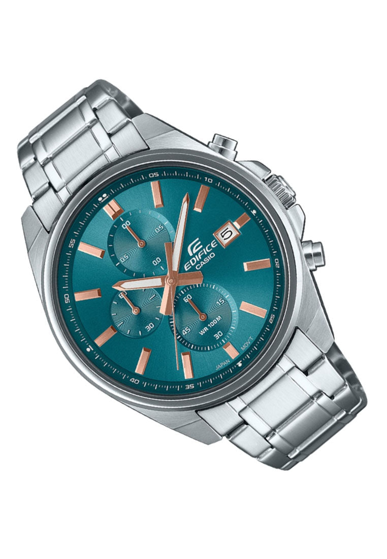 Casio EFV-610DE-2A Analog Stainless Steel Strap Chronograph Watch For Men-Watch Portal Philippines