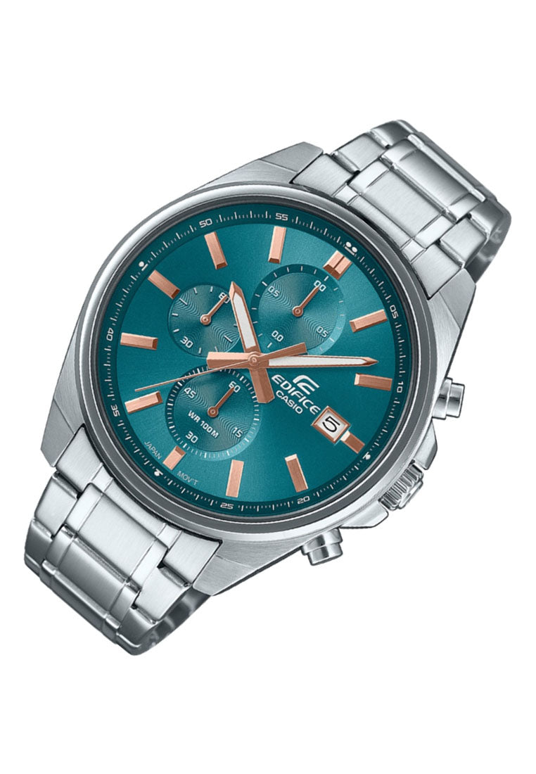 Casio EFV-610DE-2A Analog Stainless Steel Strap Chronograph Watch For Men-Watch Portal Philippines