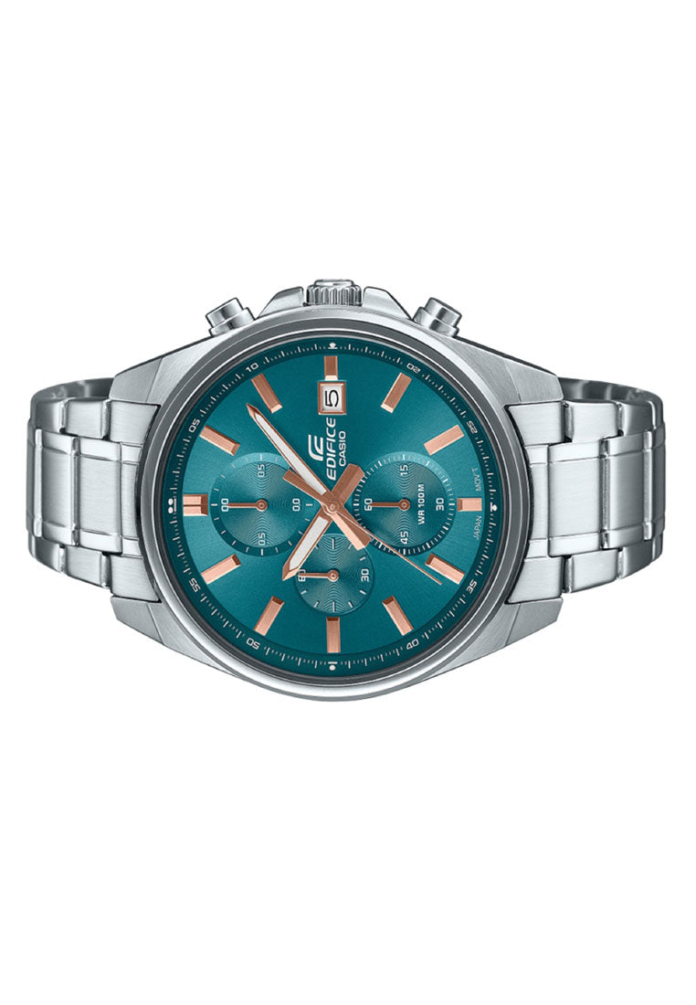 Casio EFV-610DE-2A Analog Stainless Steel Strap Chronograph Watch For Men-Watch Portal Philippines
