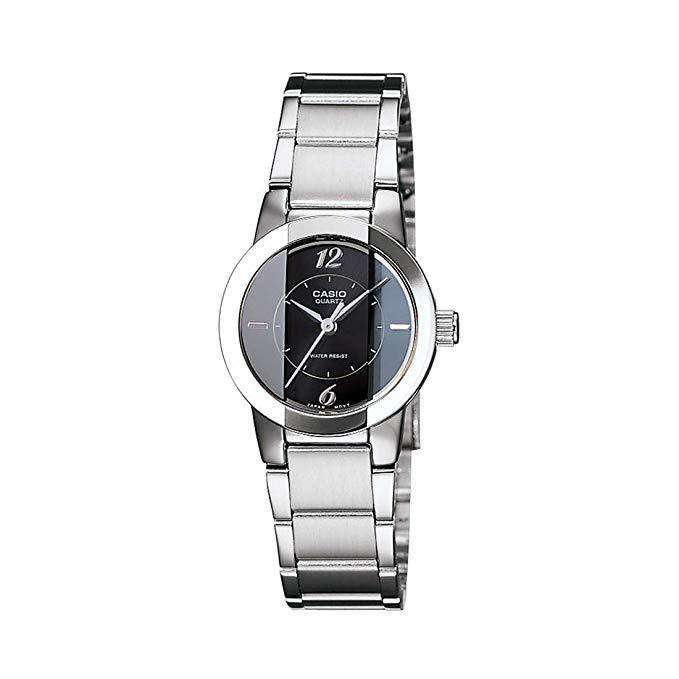 Casio Enticer LTP-1230D-1C Silver Watch for Women-Watch Portal Philippines
