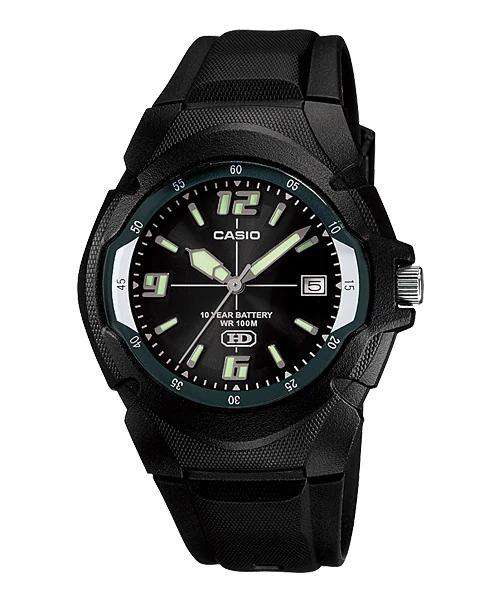 Casio Enticer MW-600F-1AVDF Black Resin Strap Analog Men's Watch-Watch Portal Philippines