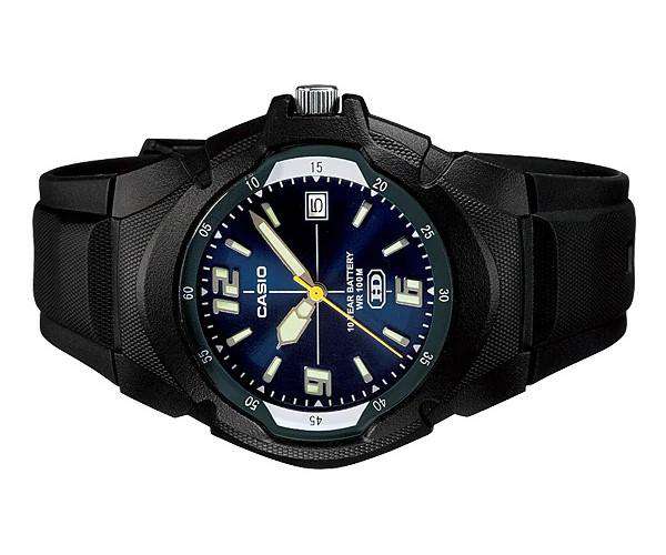 Casio Enticer MW-600F-2AVDF Black Resin Strap Analog Men's Watch-Watch Portal Philippines