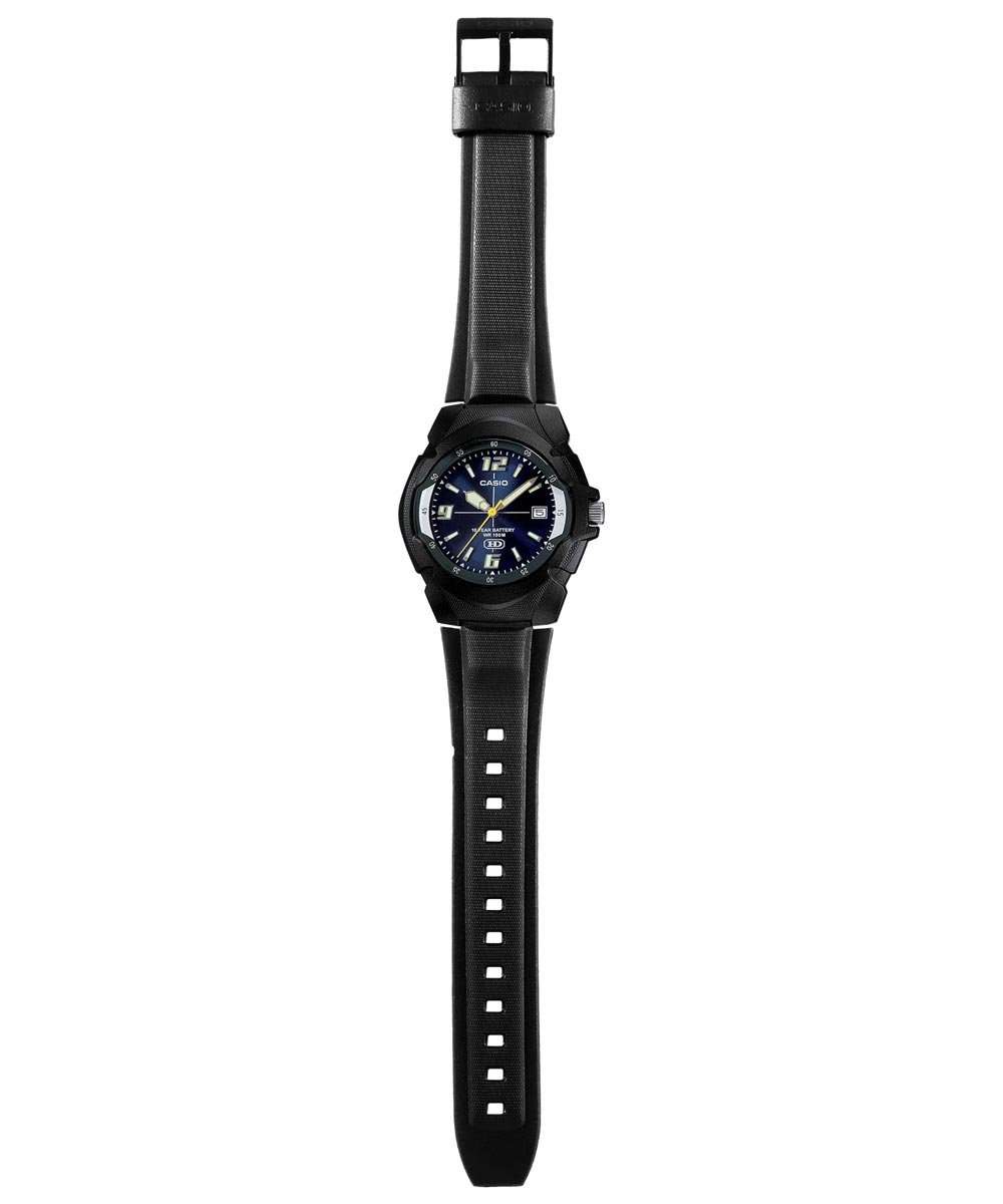 Casio Enticer MW-600F-2AVDF Black Resin Strap Analog Men's Watch-Watch Portal Philippines
