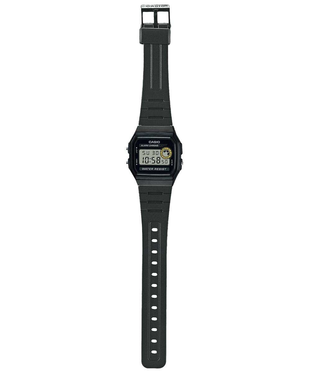 Casio F-94WA-8DG Black Resin Watch for Men and Women-Watch Portal Philippines