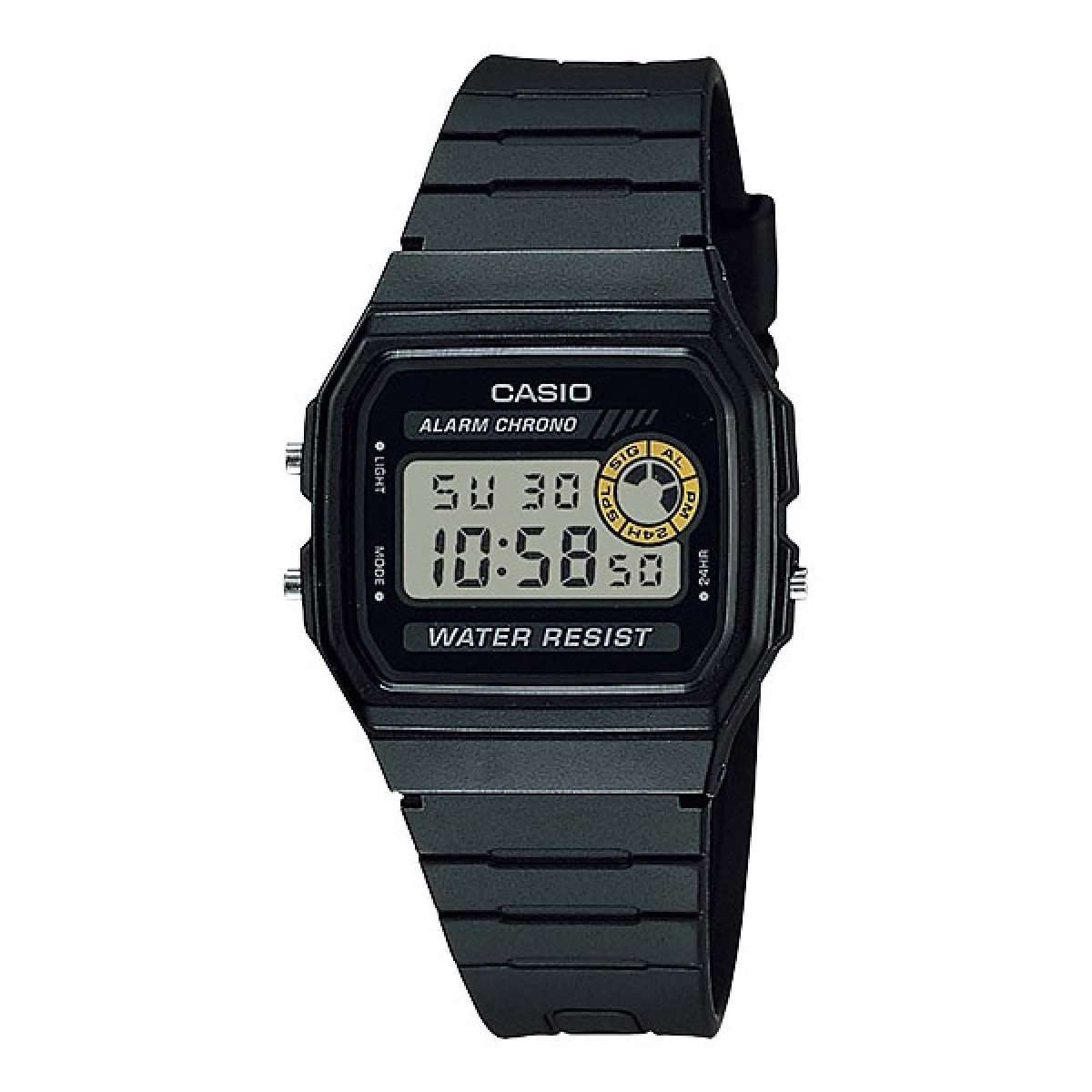 Casio F-94WA-8DG Black Resin Watch for Men and Women-Watch Portal Philippines