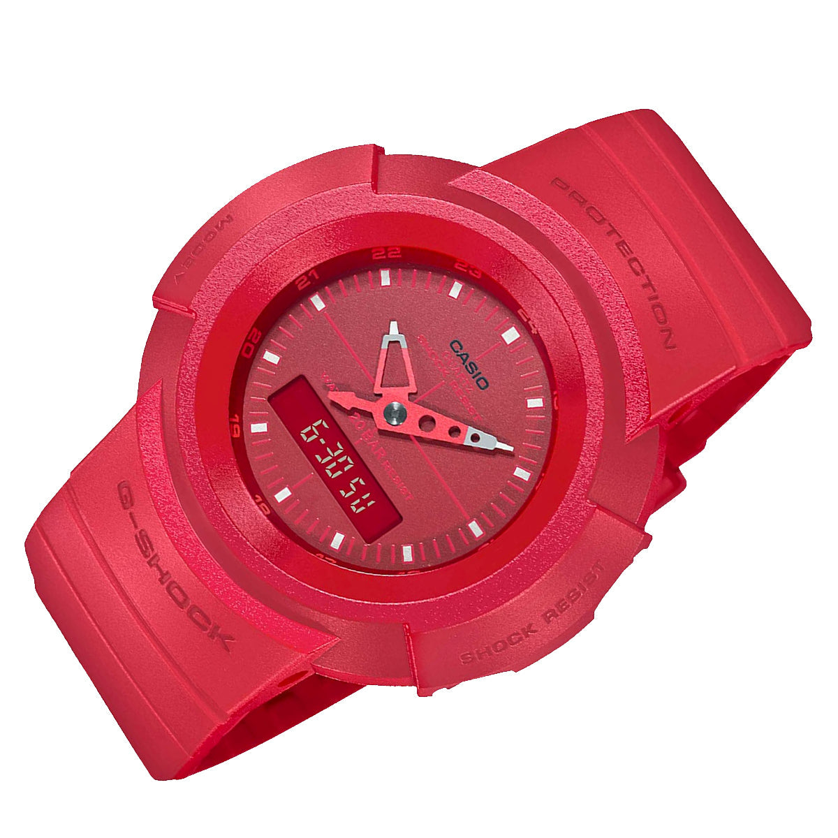 Casio G-shock AW-500BB-4EDR Digital Analog Rubber Strap Watch For Men-Watch Portal Philippines