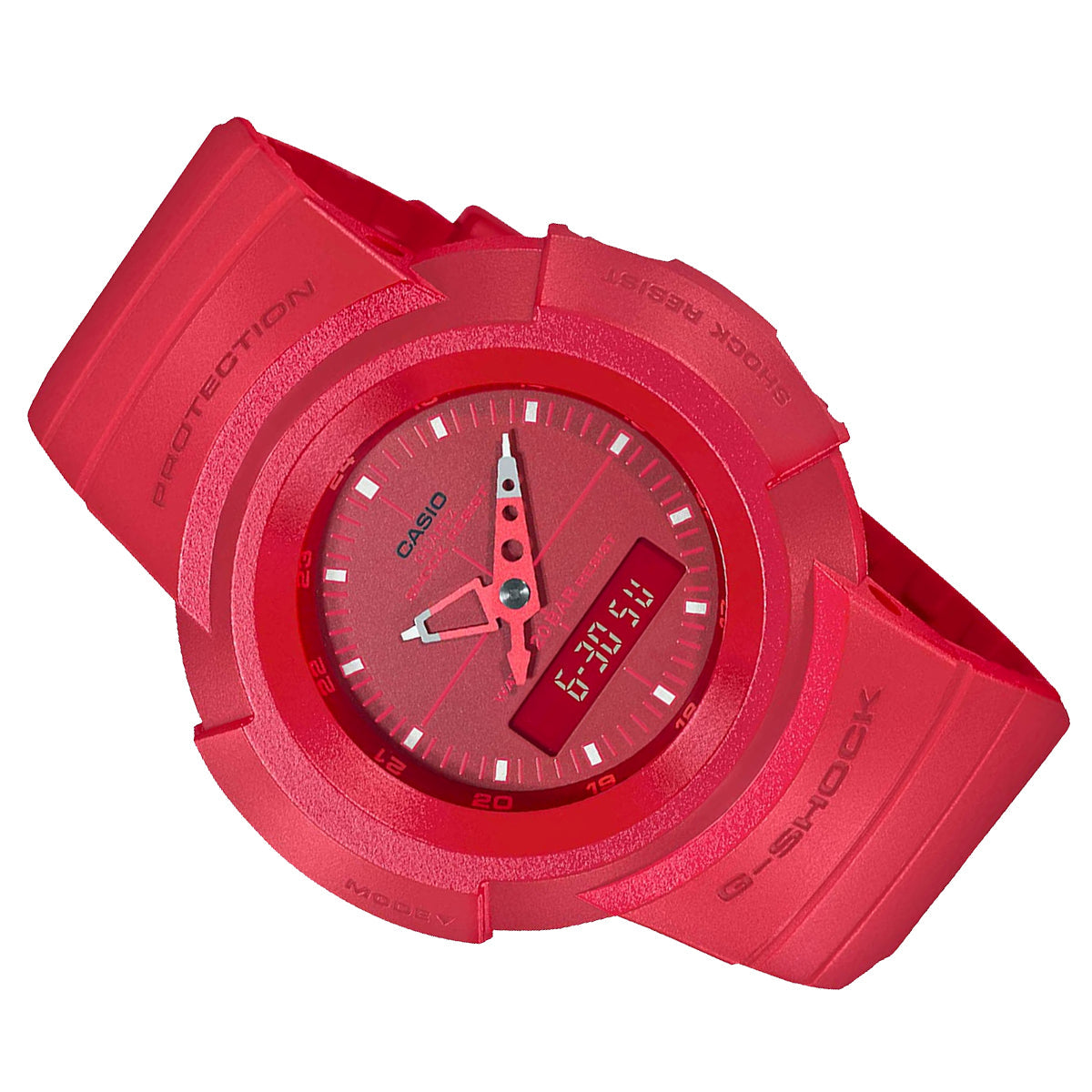 Casio G-shock AW-500BB-4EDR Digital Analog Rubber Strap Watch For Men-Watch Portal Philippines