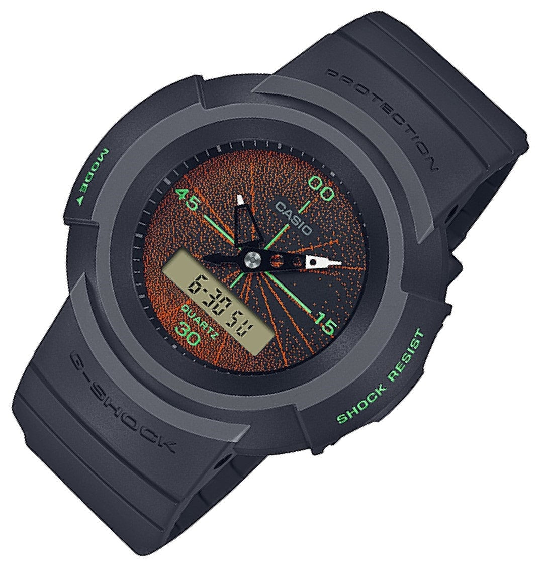 Casio G-shock AW-500MNT-1A Digital Analog Rubber Strap Watch For Men-Watch Portal Philippines