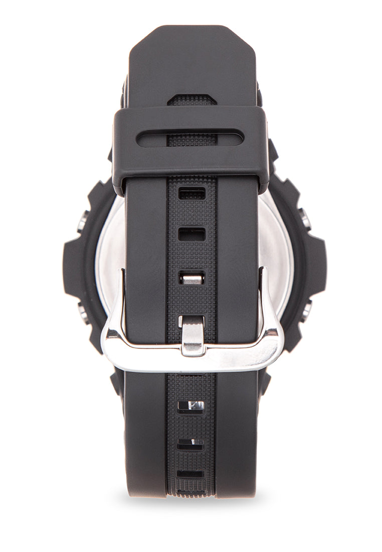 Casio G-shock AW-590-1A Digital Analog Rubber Strap Watch For Men-Watch Portal Philippines