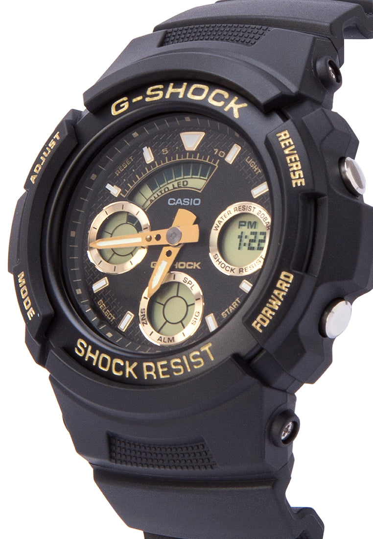 Casio G-shock AW-591GBX-1A9 Digital Analog Rubber Strap Watch For Men-Watch Portal Philippines