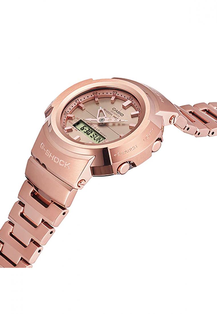 Casio G-shock AWM-500GD-4A Solar Digital Analog Stainless Steel Strap Watch For Men-Watch Portal Philippines