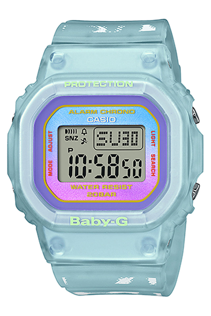 Casio G-shock Baby-g Couple Watch SLV-21B-2DR Digital Rubber Strap Watch-Watch Portal Philippines