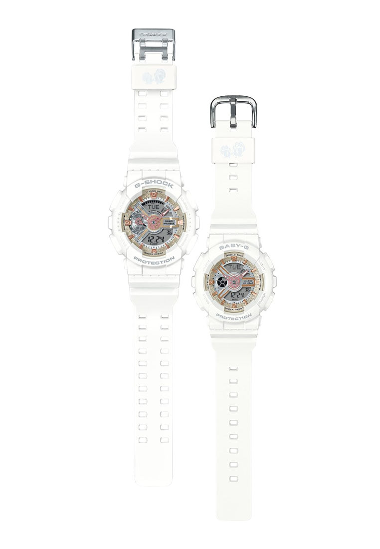 Casio G-shock Baby-g Pair LOV-24A-7A Digital Analog Rubber Strap Couple Watch-Watch Portal Philippines