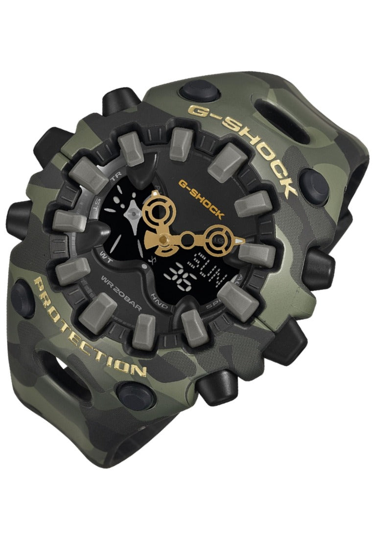 Casio G-shock "Bold Camo & Gold" Digital Analog Rubber Strap Watch for Men GA-V01CMG-3ADR-Watch Portal Philippines