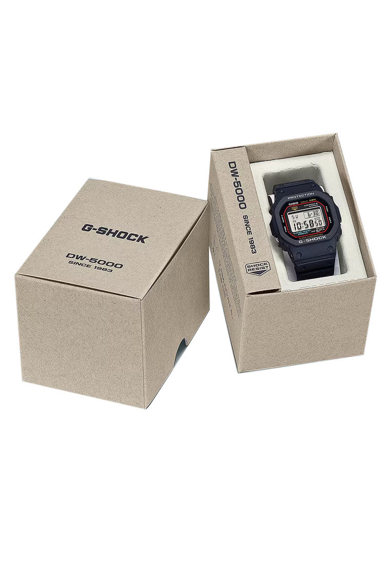 Casio G-shock DW-5000R-1A Digital Rubber Strap Watch for Men-Watch Portal Philippines