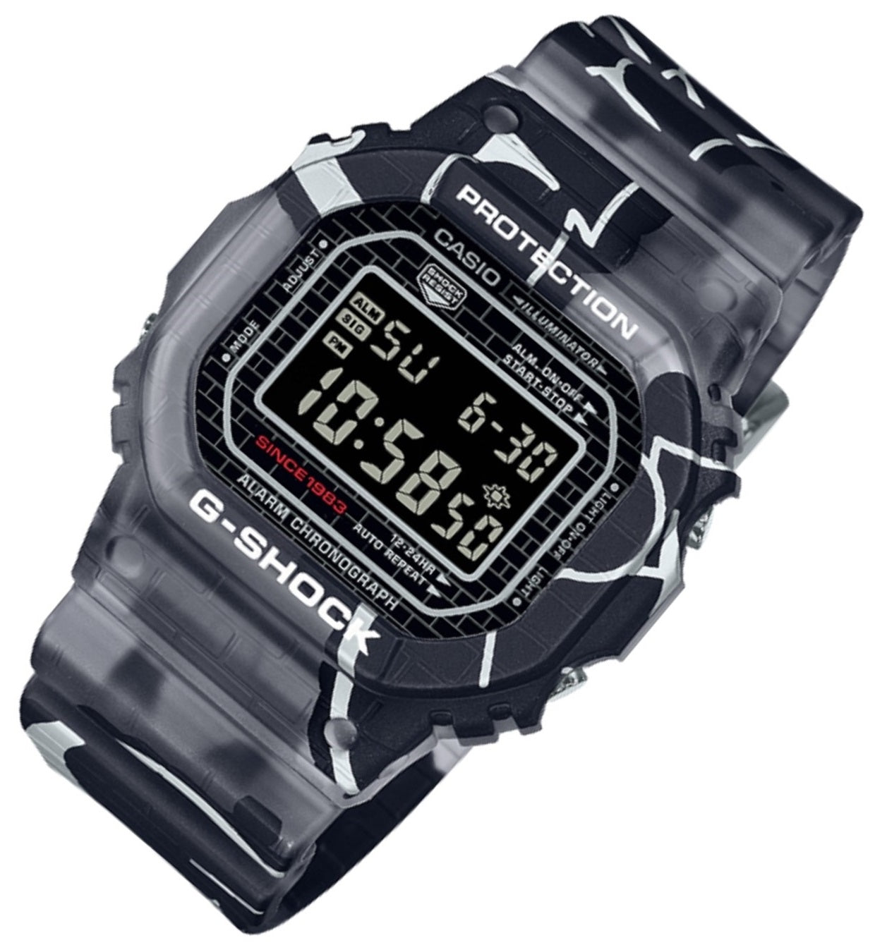 Casio G-shock DW-5000SS-1DR Digital Rubber Strap Watch For Men-Watch Portal Philippines