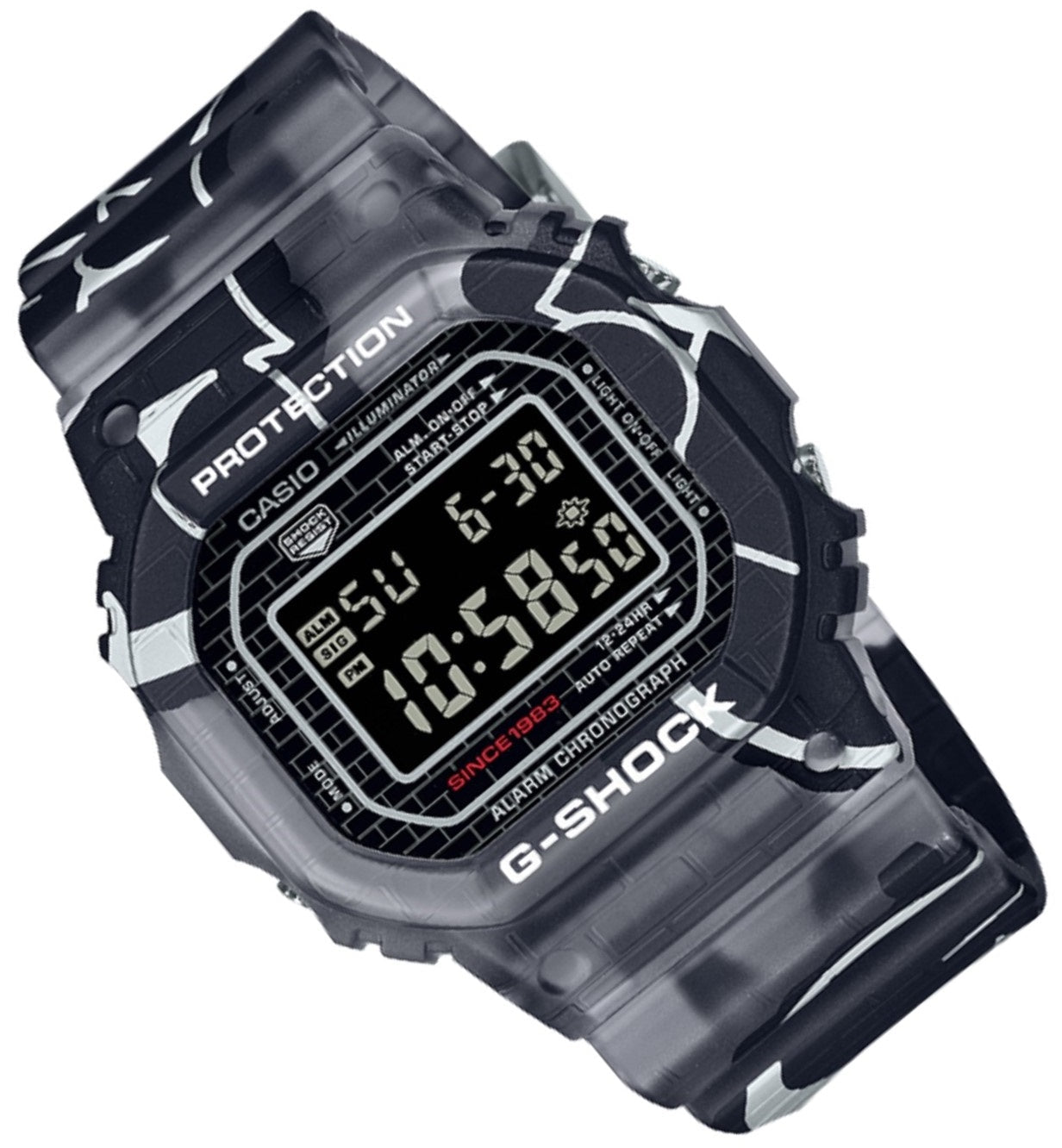 Casio G-shock DW-5000SS-1DR Digital Rubber Strap Watch For Men-Watch Portal Philippines