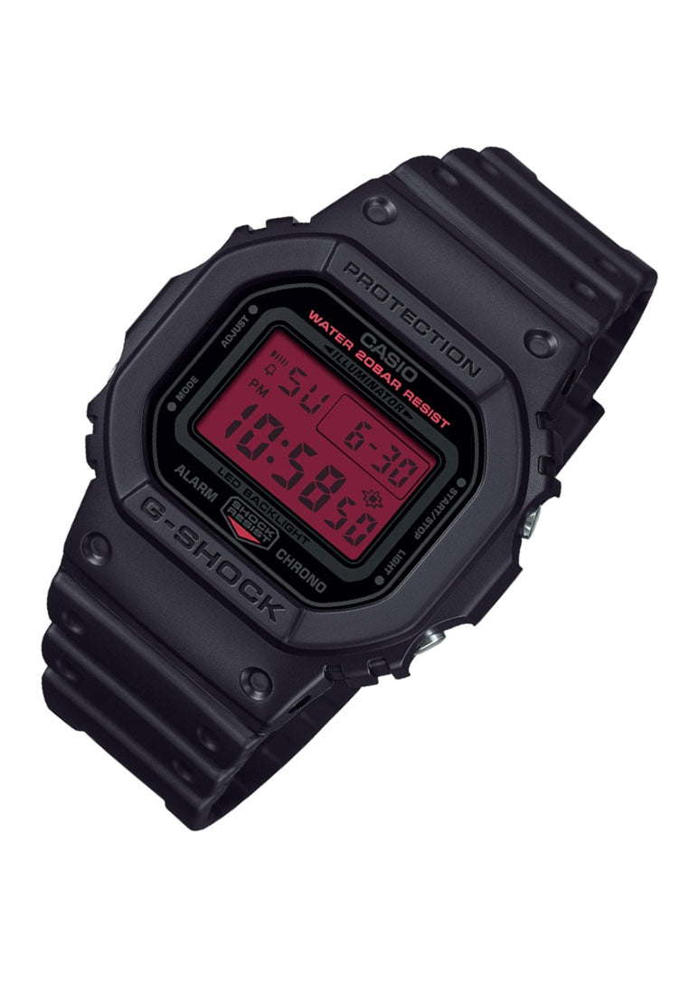 Casio G-shock DW-5600BBR-1DR Digital Rubber Strap Watch For Men-Watch Portal Philippines