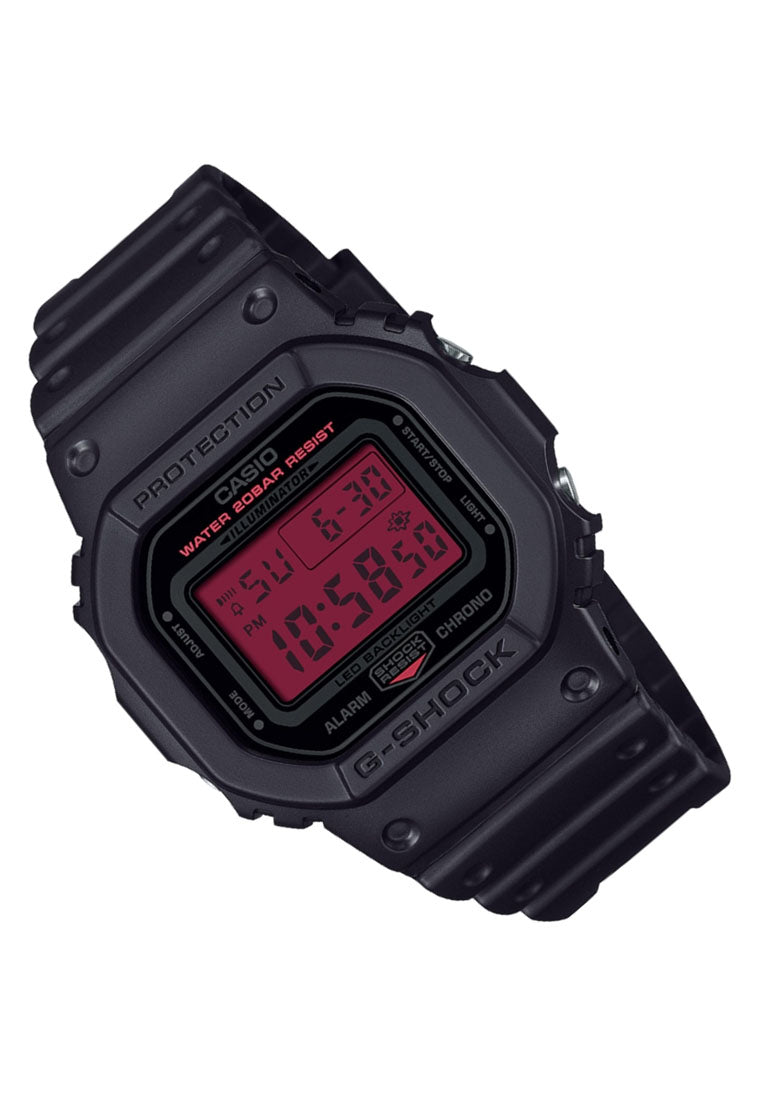 Casio G-shock DW-5600BBR-1DR Digital Rubber Strap Watch For Men-Watch Portal Philippines