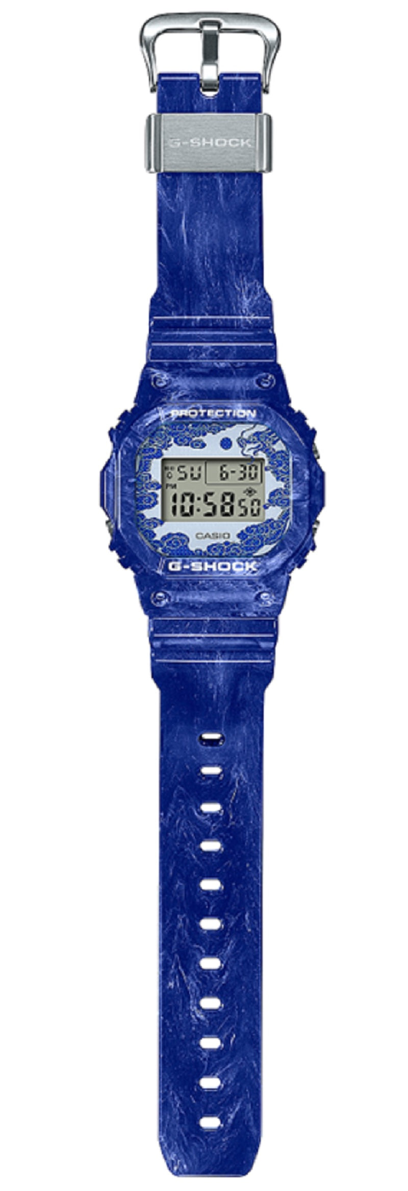 Casio G-shock DW-5600BWP-2DR Digital Rubber Strap Watch For Men-Watch Portal Philippines