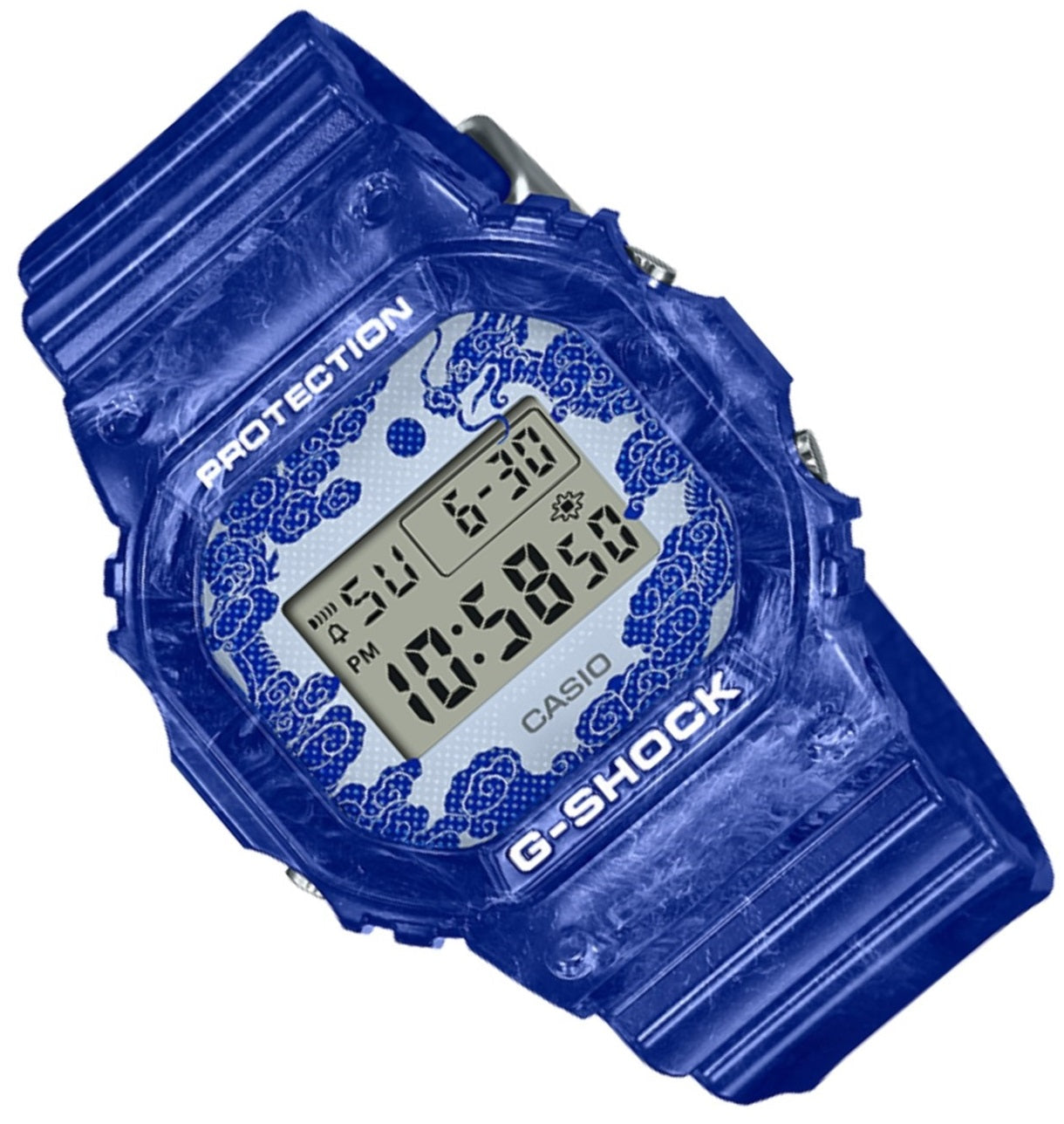Casio G-shock DW-5600BWP-2DR Digital Rubber Strap Watch For Men-Watch Portal Philippines