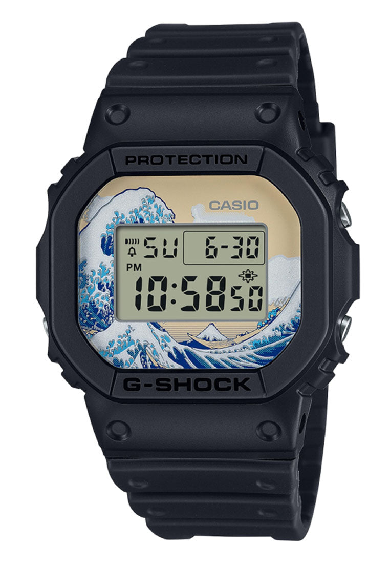 Casio G-shock DW-5600KHK25-1DR "Mt Fuji The Great Wave" Digital Rubber Strap Watch for Men-Watch Portal Philippines