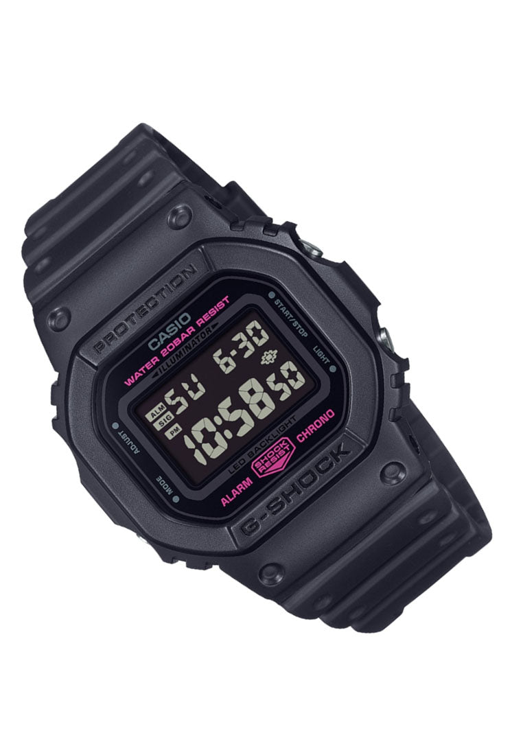Casio G-shock DW-5600PK-1DR Digital Rubber Strap Watch for Men-Watch Portal Philippines