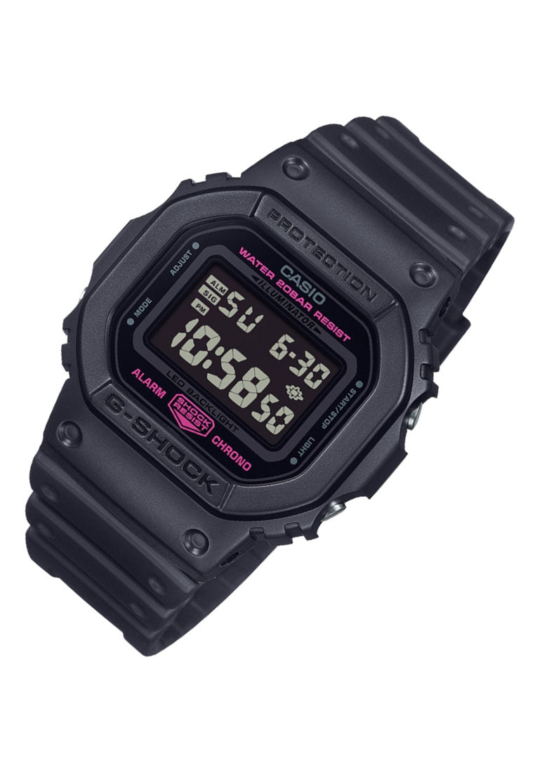 Casio G-shock DW-5600PK-1DR Digital Rubber Strap Watch for Men-Watch Portal Philippines