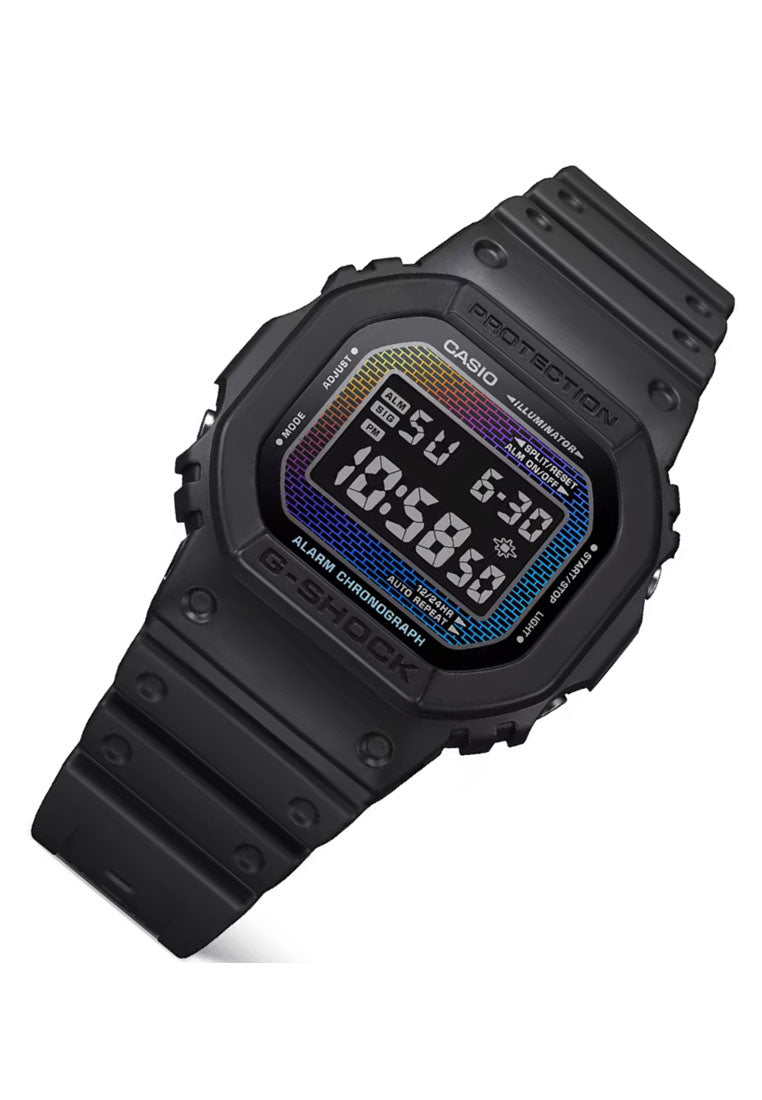 Casio G-shock DW-5600RW-1DR "Rainbow Brick Wall Series" Digital Rubber Strap Watch for Men-Watch Portal Philippines