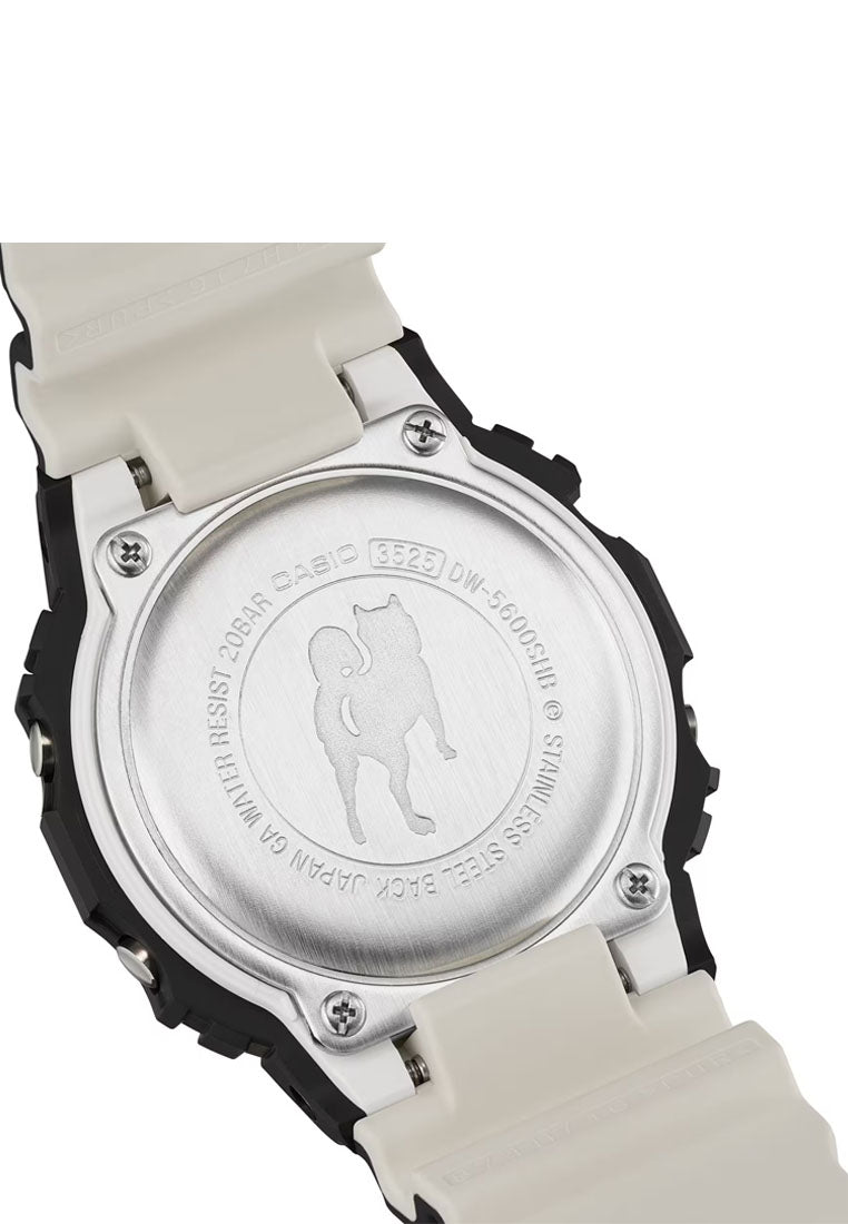 Casio G-shock DW-5600SHB-1DR "Black Kuro-Shiba Inu" Digital Rubber Strap Watch For Men-Watch Portal Philippines