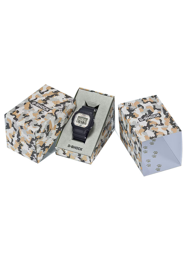 Casio G-shock DW-5600SHB-1DR "Black Kuro-Shiba Inu" Digital Rubber Strap Watch For Men-Watch Portal Philippines