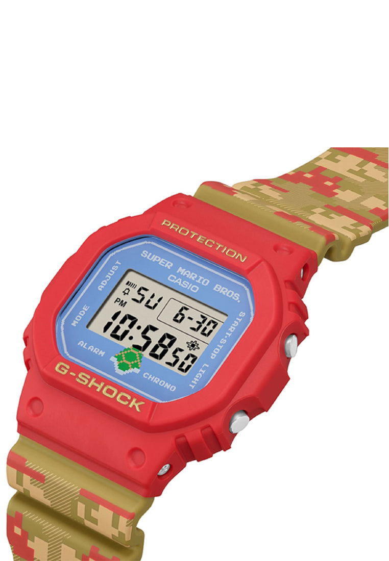 Casio G-shock DW-5600SMB-4DR Super Mario Digital Rubber Strap Watch For Men-Watch Portal Philippines