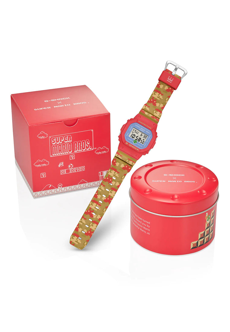 Casio G-shock DW-5600SMB-4DR Super Mario Digital Rubber Strap Watch For Men-Watch Portal Philippines