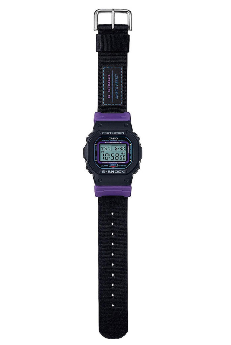 Casio G-shock DW-5600THS-1 Digital Nylon Strap Watch For Men-Watch Portal Philippines