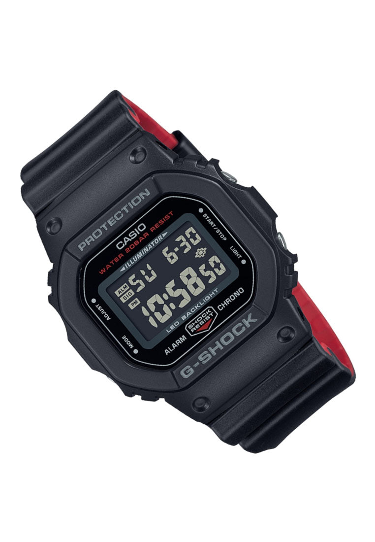 Casio G-shock DW-5600UHR-1DR Digital Rubber Strap Watch For Men-Watch Portal Philippines