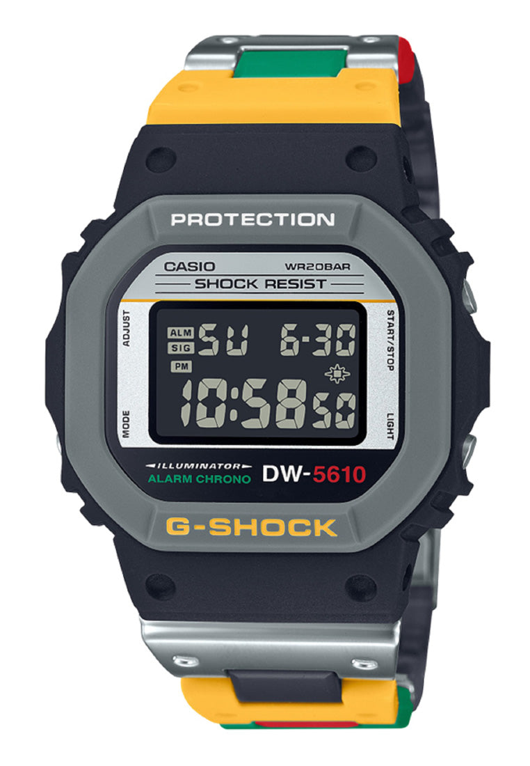 Casio G-shock DW-5610MT-1DR Digital Rubber Strap Watch for Men