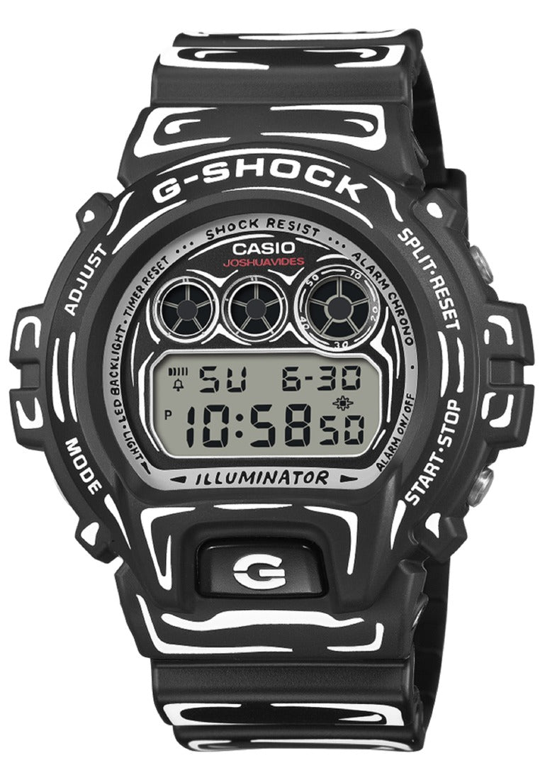 Casio G-shock DW-6900JV-1DR "Joshua Vides" Rubber Strap Digital Watch for Men-Watch Portal Philippines