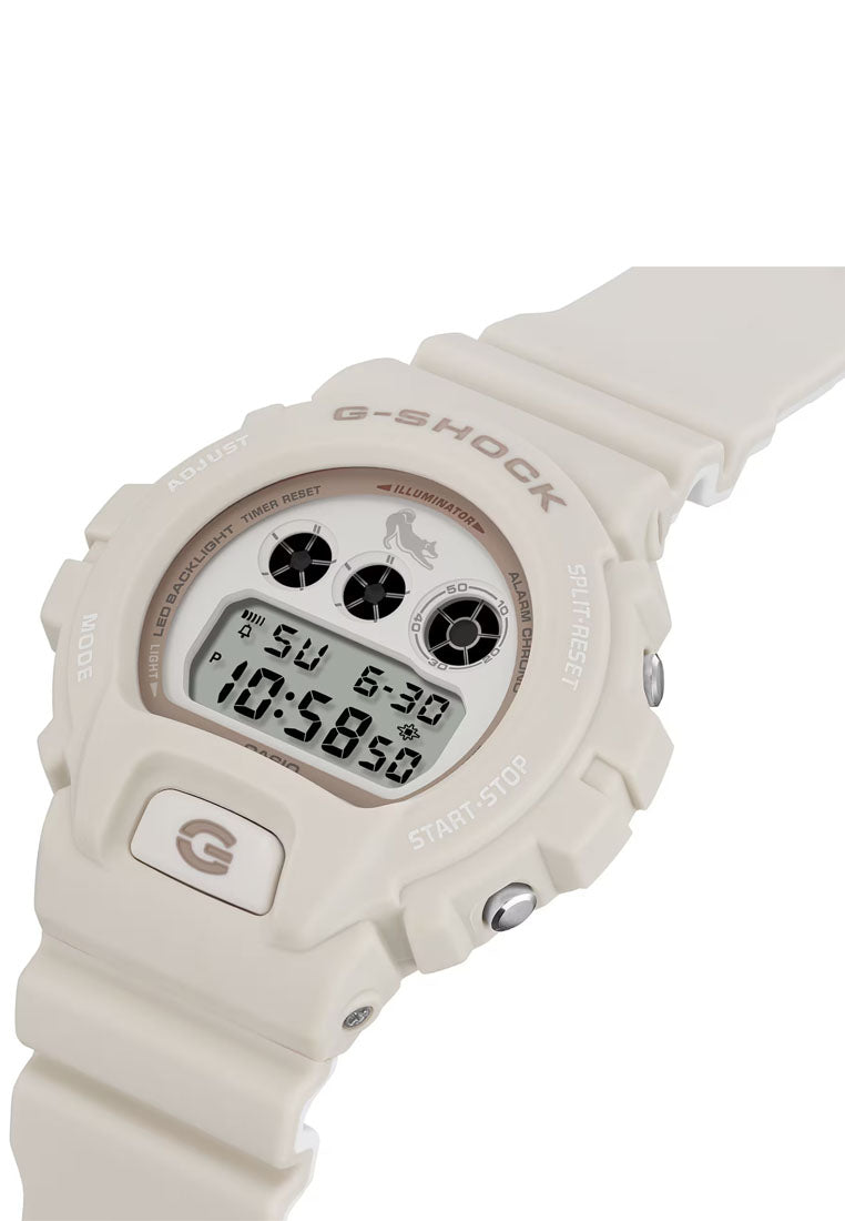 Casio G-shock DW-6900SHB-7DR "White Shiro-Shiba Inu" Digital Rubber Strap Watch For Men-Watch Portal Philippines