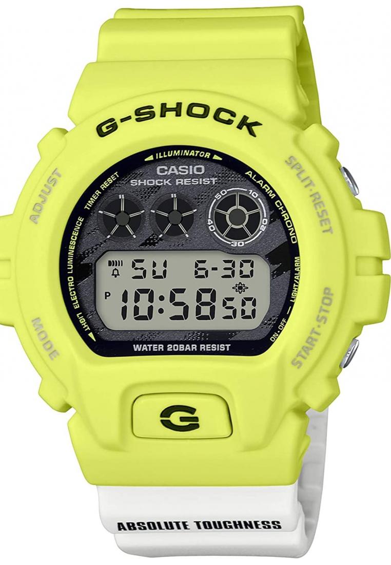 Casio G-shock DW-6900TGA-9 Digital Rubber Strap Watch For Men-Watch Portal Philippines