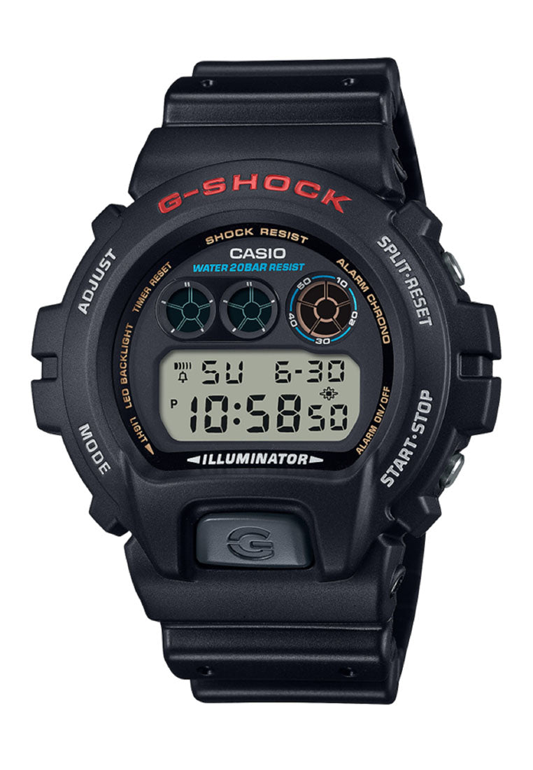 Casio G-shock DW-6900U-1DR Digital Rubber Strap Watch For Men-Watch Portal Philippines