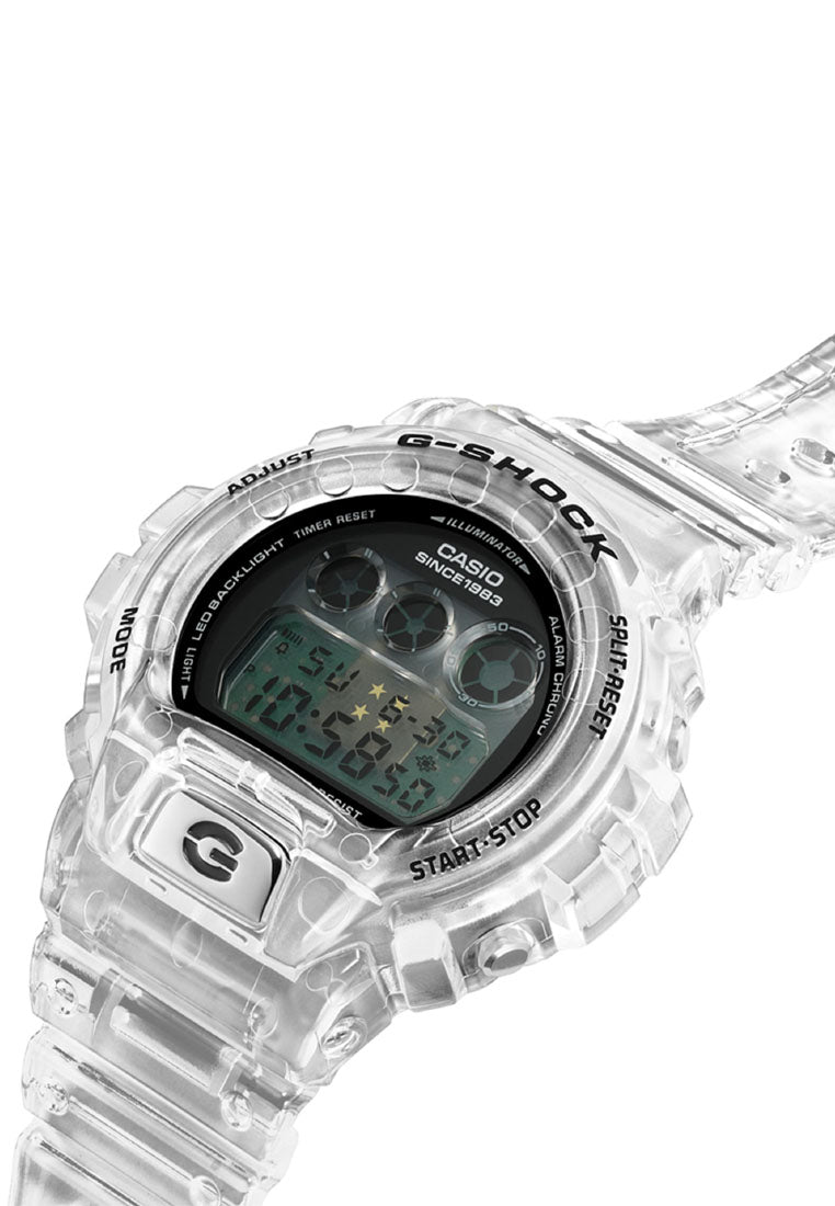 Casio G-Shock DW-6940RX-7DR 40th Anniversary CLEAR REMIX Digital Rubber Strap Watch For Men-Watch Portal Philippines