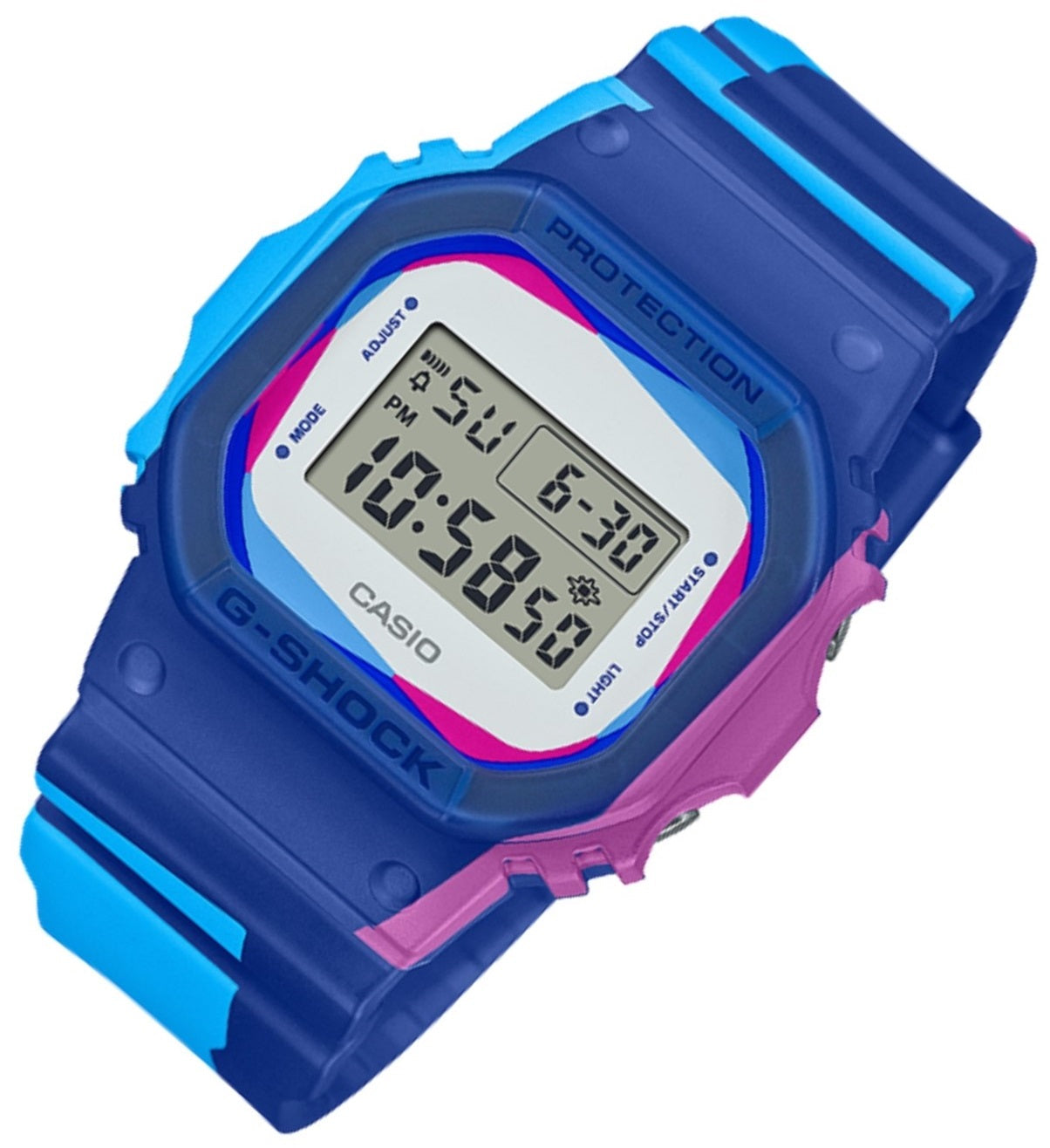 Casio G-shock DWE-5600PR-2DR Digital Rubber Strap Watch For Men-Watch Portal Philippines