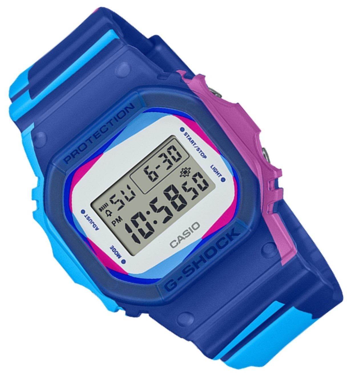 Casio G-shock DWE-5600PR-2DR Digital Rubber Strap Watch For Men-Watch Portal Philippines