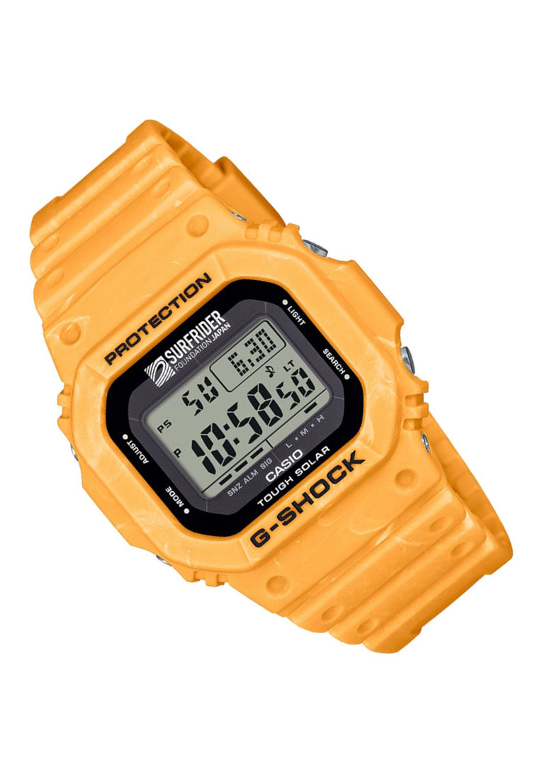Casio G-shock G-5600SFJ-9DR Surfrider Collaboration Digital Rubber Strap Solar Watch For Men-Watch Portal Philippines